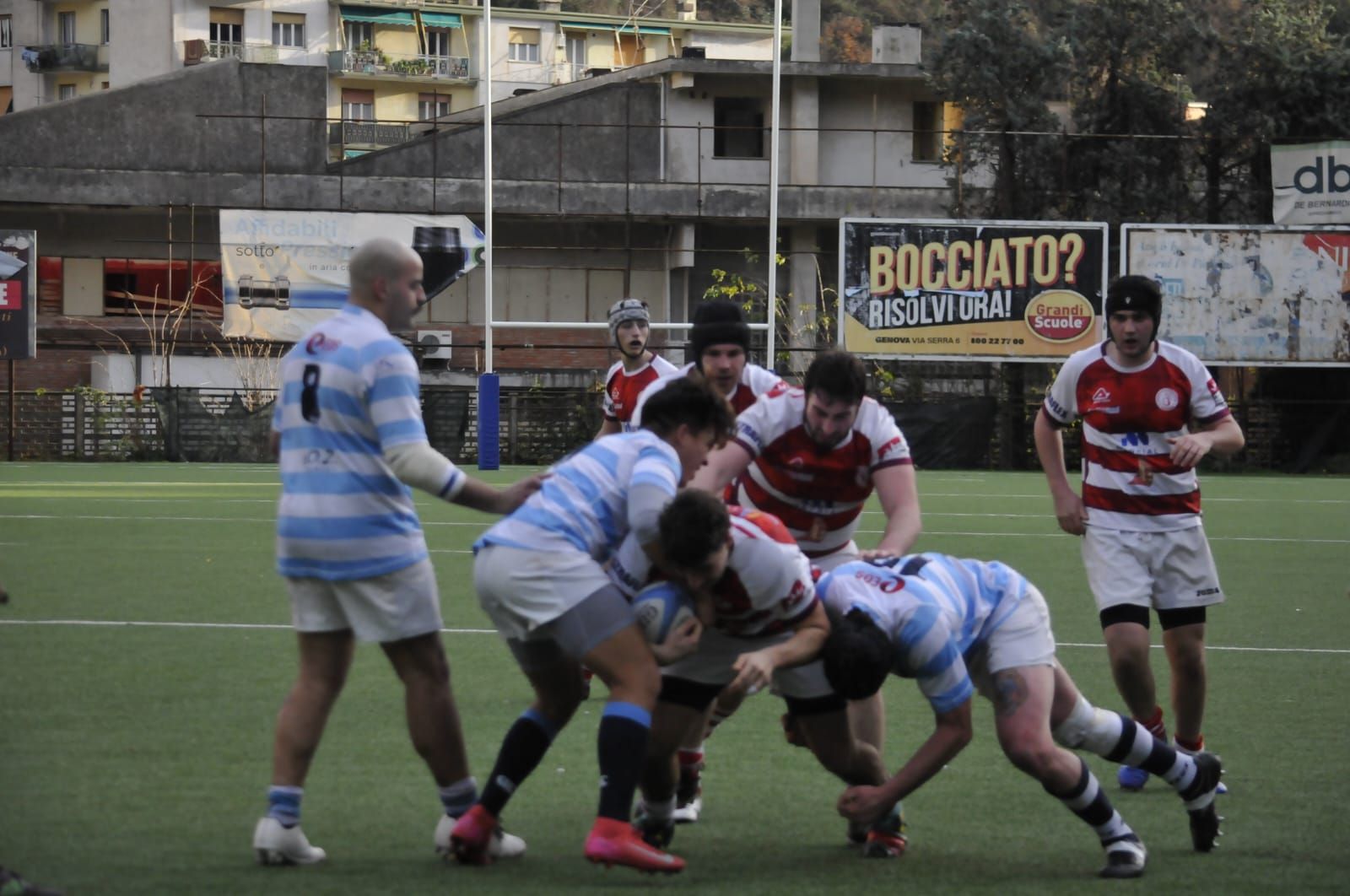 PRO RECCO RUGBY – Squali rimaneggiati e superati dall’Amatori Genova