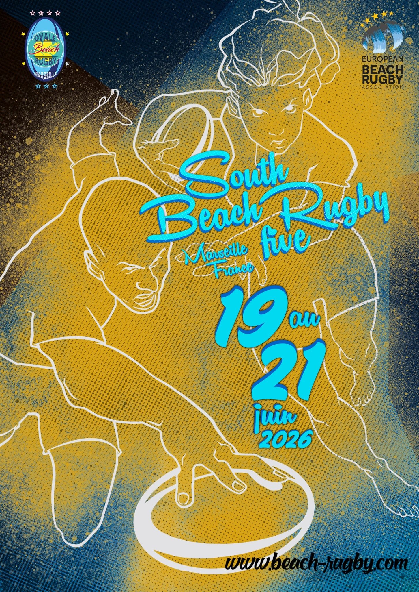 Marsiglia accende l’estate: torna il South Beach Rugby Five 2026