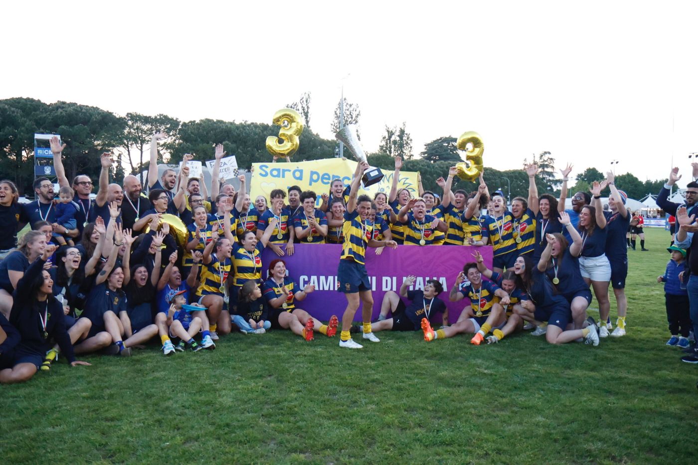 Serie A Elite Femminile, la Finale Scudetto incorona Villorba: a Mogliano finisce 5-15 per le Ricce, che vincono il terzo titolo della loro storia, il secondo consecutivo