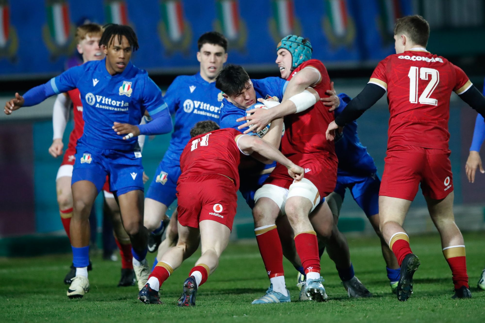 L’Italia U20 ci prova, ma la rimonta non si realizza. Piazzato sbagliato a tempo scaduto e a Monigo vince il Galles 18-20