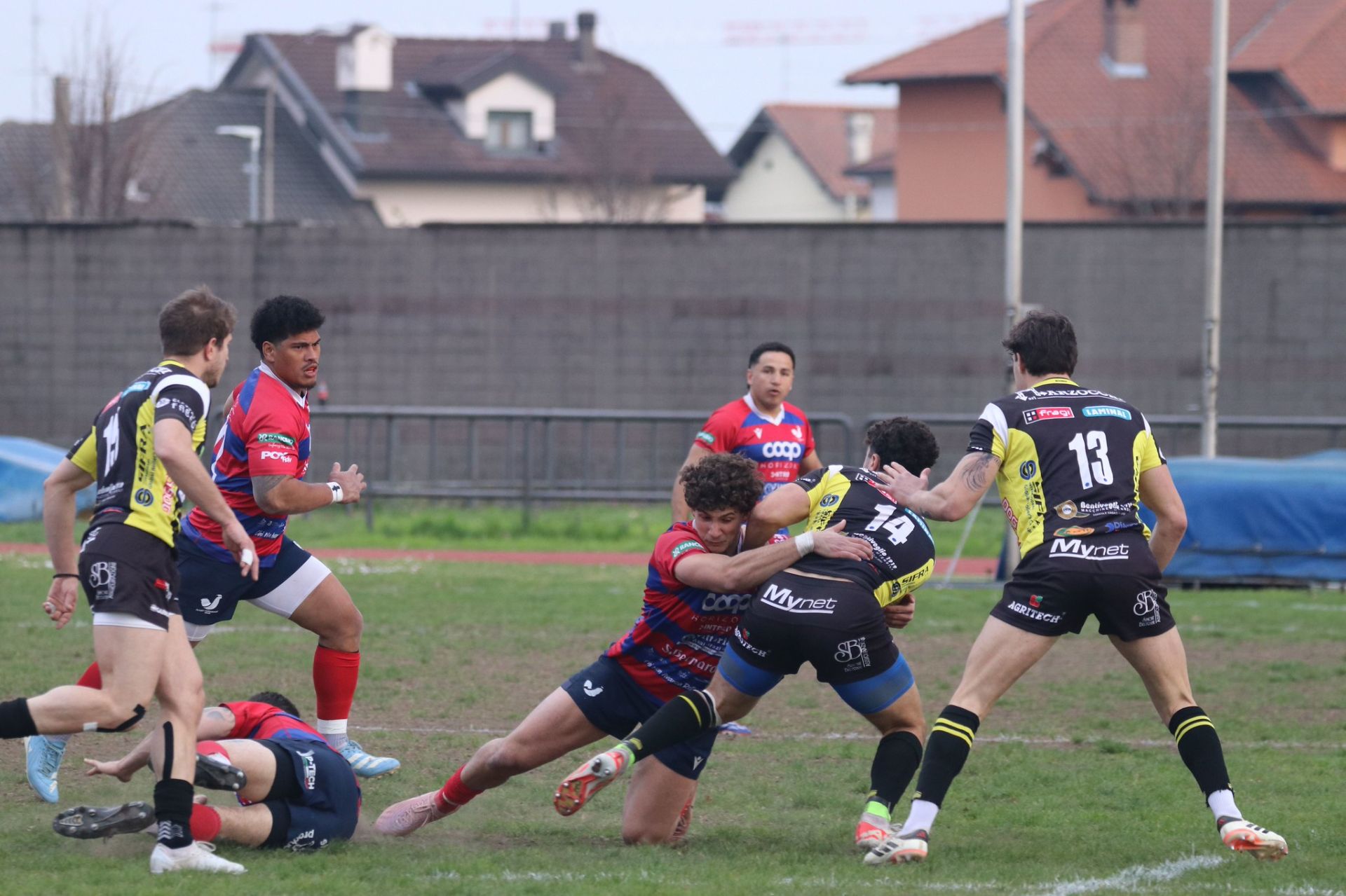 Parabiago cade in casa contro il Calvisano: 15-25 il finale