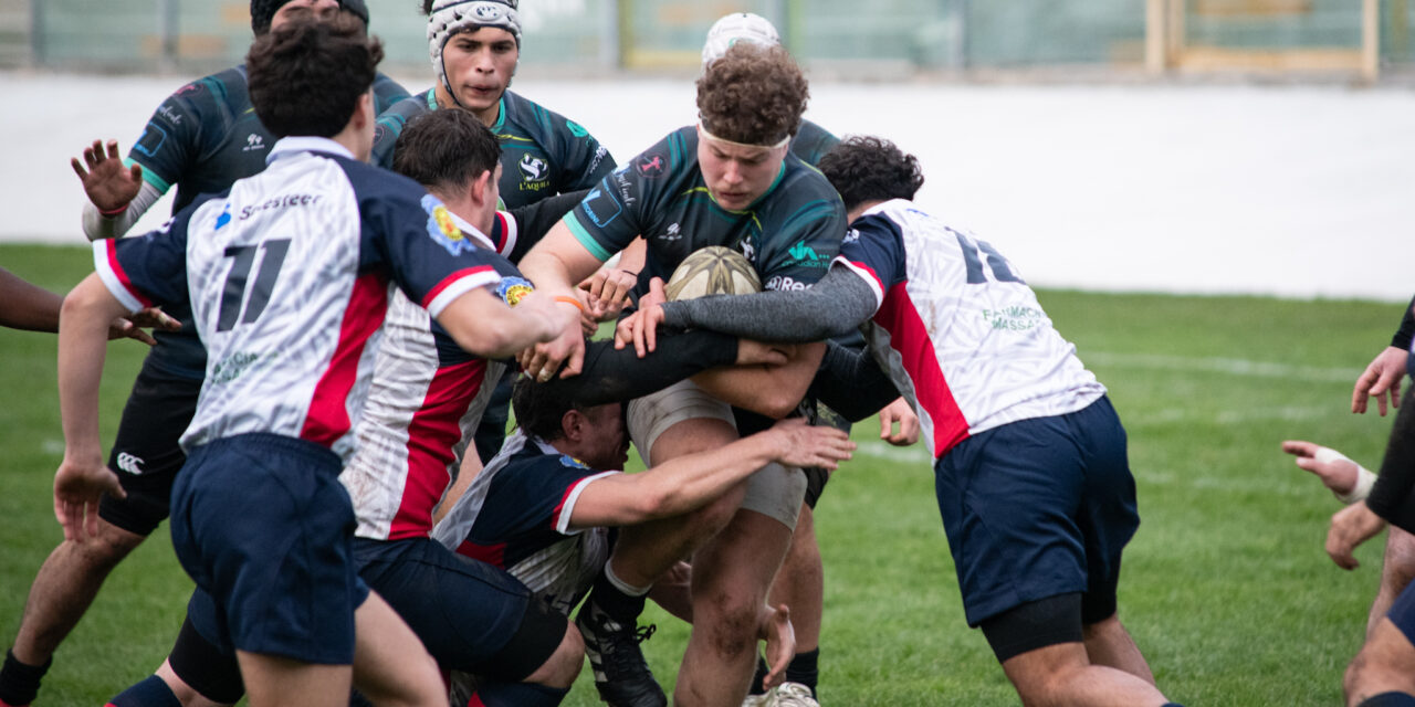 LA Rugby L’Aquila torna al Fattori – Domenica 18 Gennaio Rugby Day con le gare del Primo XV e della Cadetta