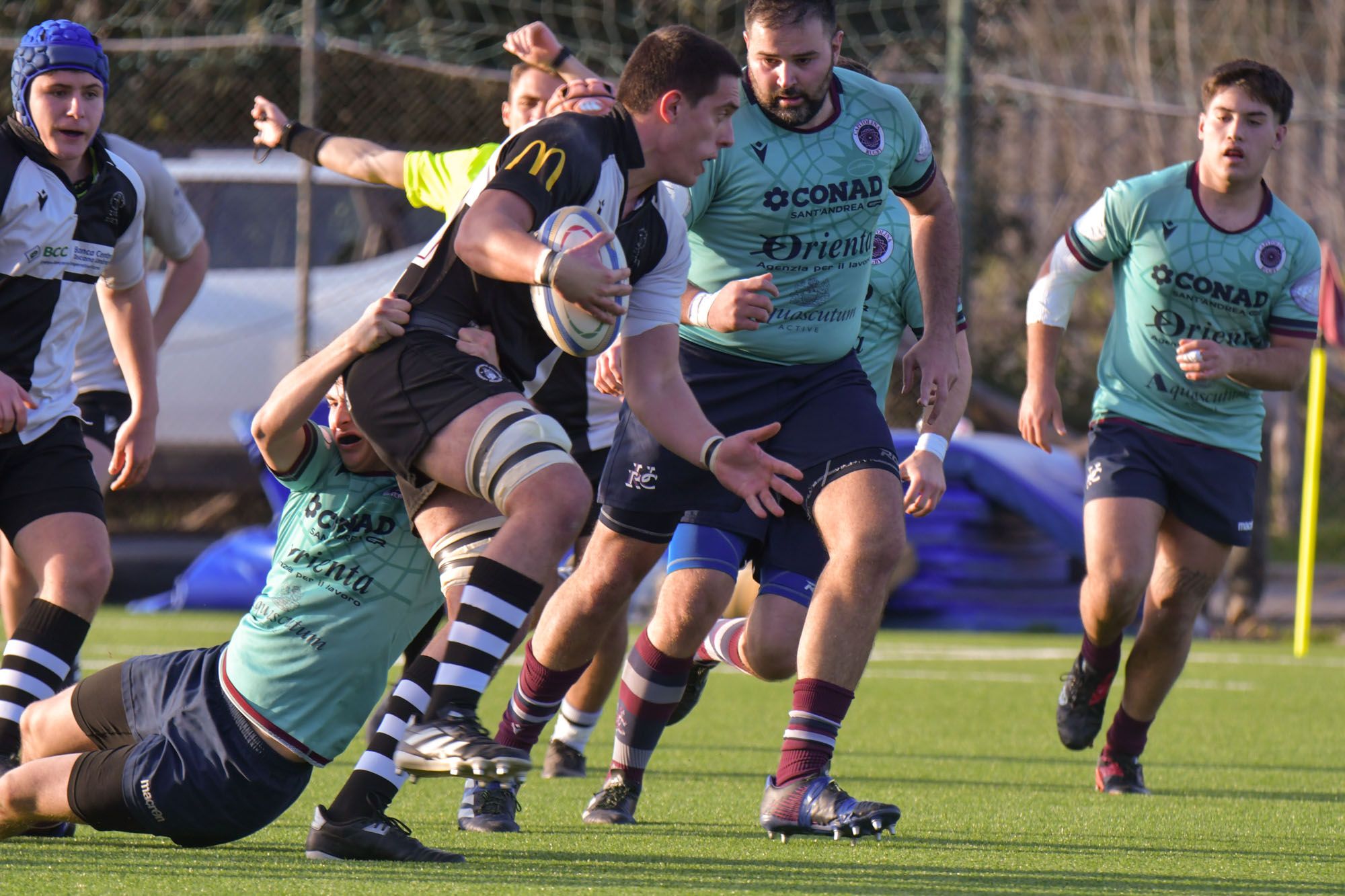 UR Capitolina si impone 38-5 ma il CUS Siena lotta fino all’ultimo.