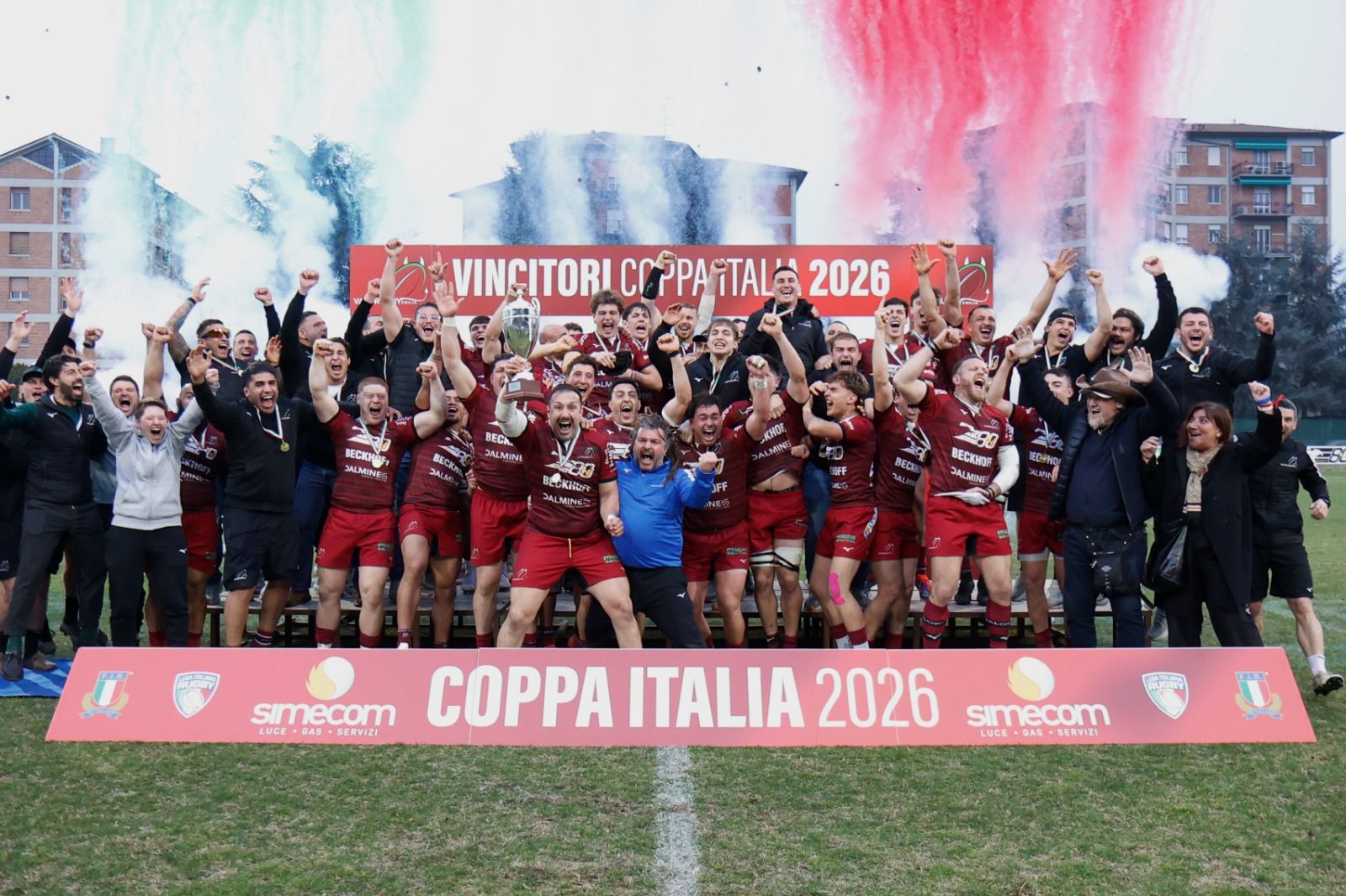 Il Valorugby conquista la Coppa Italia: Petrarca superato 26-10