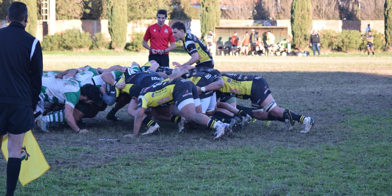 La formazione del Calvisano per la sfida al VII Torino