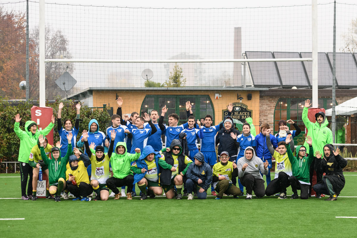 Festa del Rugby Integrato: a Biella mete e sorrisi sotto la pioggia