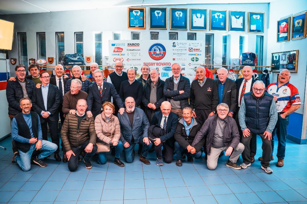 Rugby Rovato 1976 – Cinquant’anni di storia: una serata di memoria, emozione e passaggio di testimone