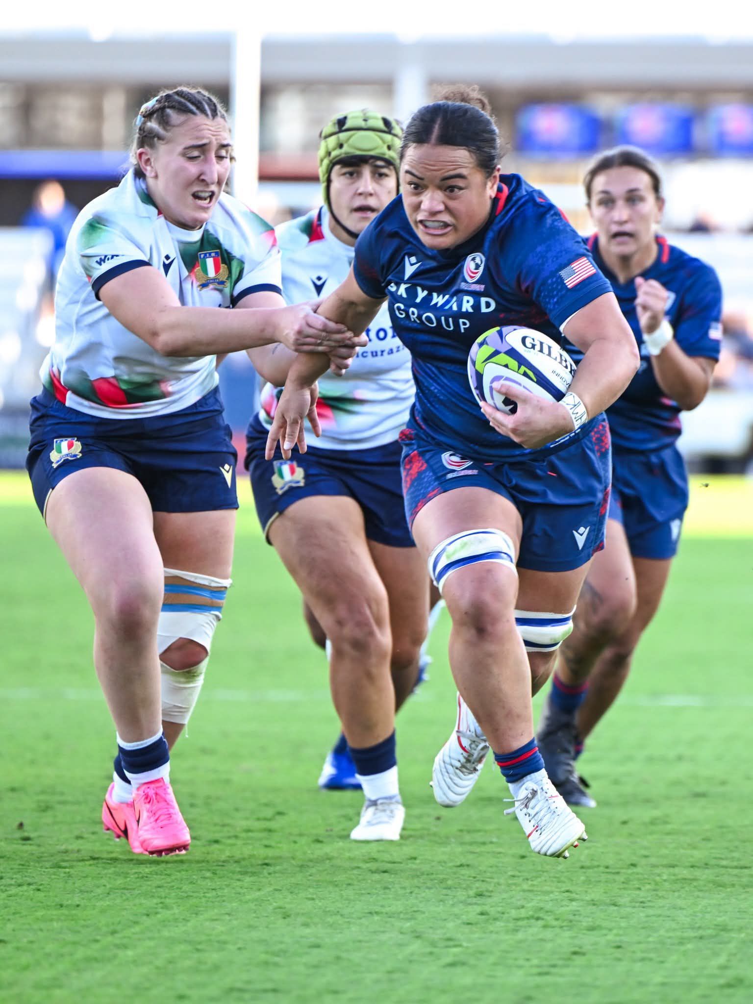WXV Global Series, la prima delle due sfide con gli USA finisce 36-27 per le padrone di casa