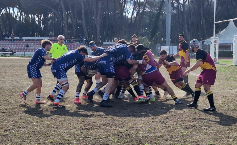 RUGBY ANZIO CLUB: Sconfitta contro le Fiamme Oro-Ostia. Domenica inizia il girone di ritorno