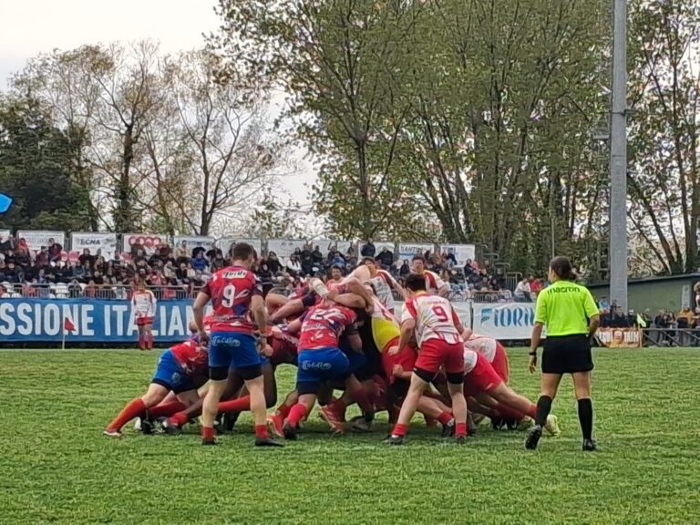 La Fiorini Pesaro Rugby torna da Paese a mani vuote