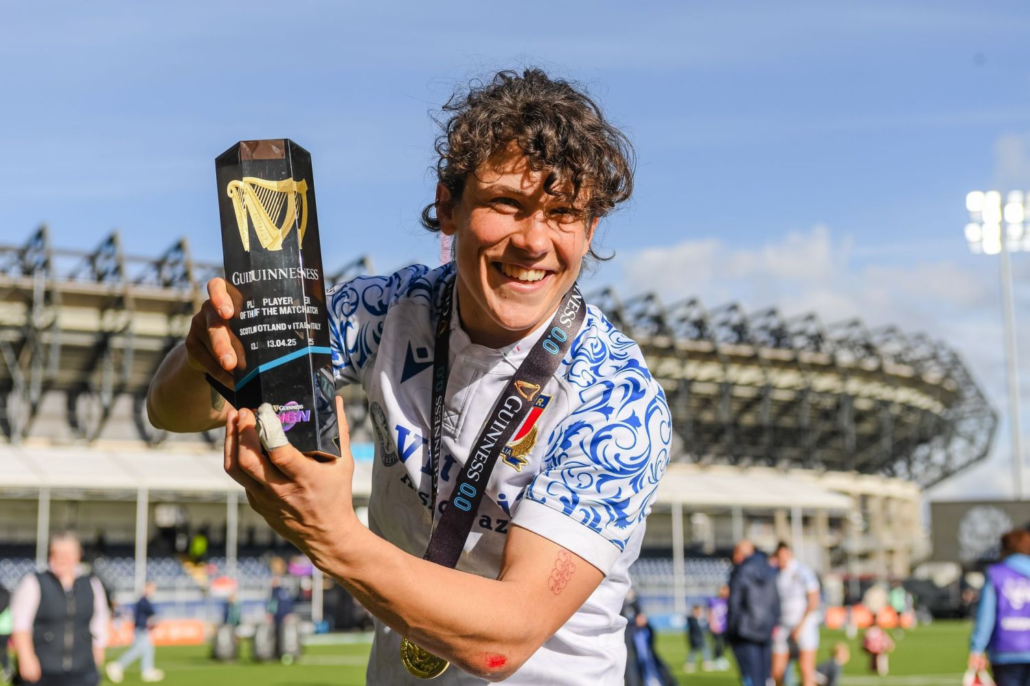 Aura Muzzo è la Player of The Round del terzo turno del Guinness Women’s Six Nations 2025