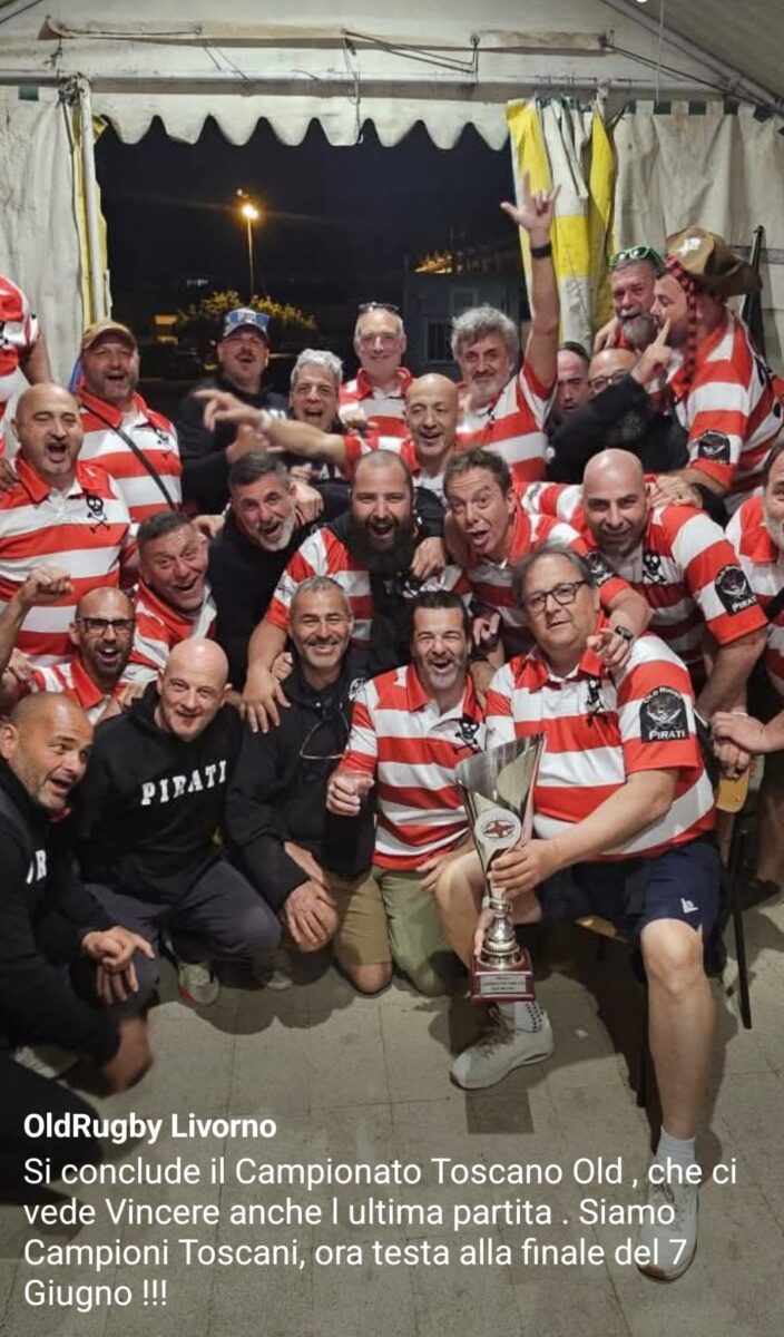 Rugby Old. I Pirati, campioni d’Italia, iniziano sabato il nuovo campionato. Ospiteranno l’Arf Firenze