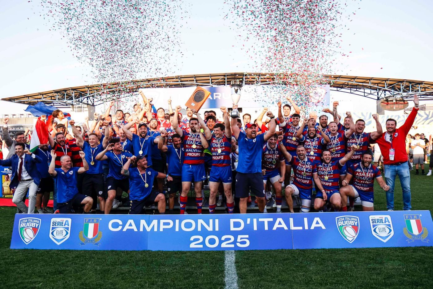 Rovigo supera Viadana in rimonta e si Laurea Campione d’Italia