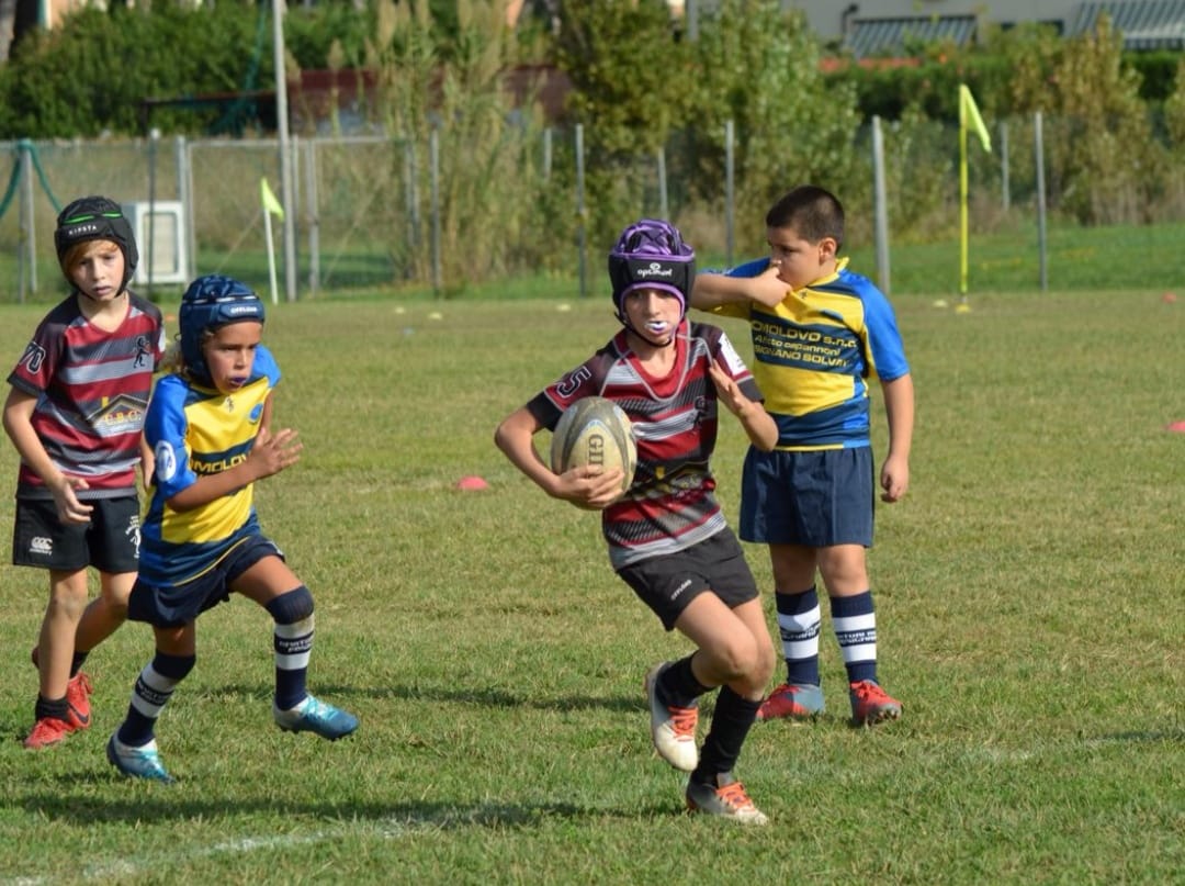 Sole Bartoli, la giocatrice dei Lions Amaranto Livorno attiva in una squadra, per il resto, composta solo da maschi