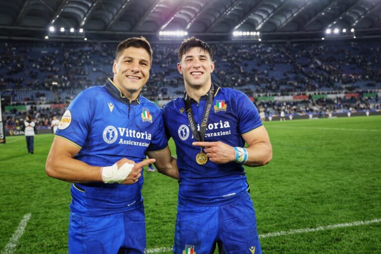 Tommaso Menoncello è il Miglior Giocatore del IV Round del Guinness Sei Nazioni Maschile 2026