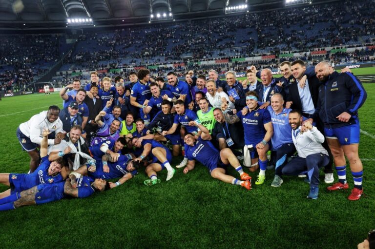 Sei Nazioni: un’Italia eroica fa la storia e batte l’Inghilterra per la prima volta: all’Olimpico finisce 23-18 per gli Azzurri
