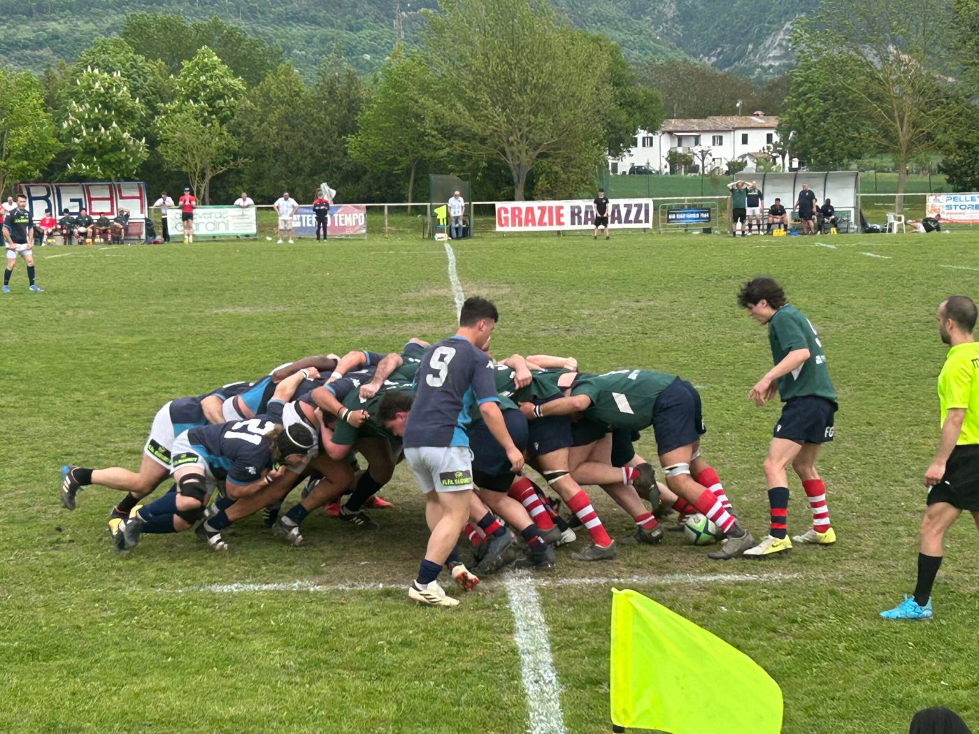 Rugby Gubbio: bellissima giornata di sport al Coppiolo per la fine dei Campionati, la partita della Cadetta saluta il pubblico di casa