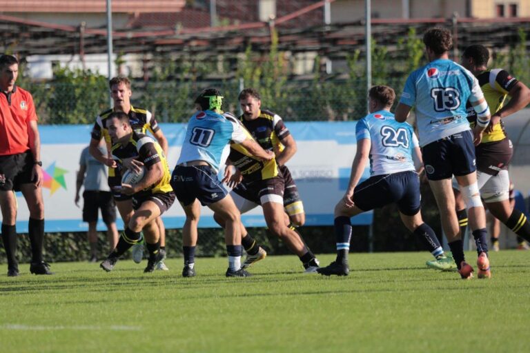 La formazione del Calvisano per la sfida al Valsugana