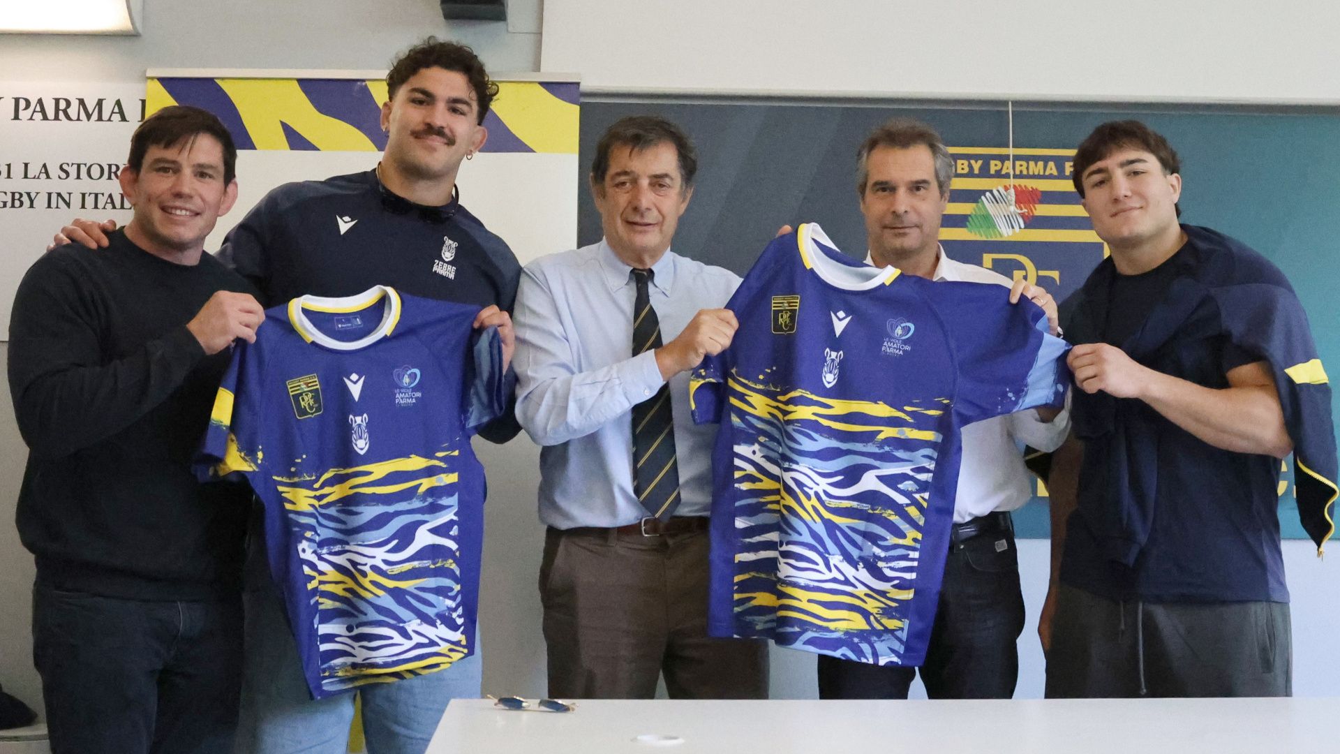 Rugby giovanile: nuova maglia e progetto condiviso Zebre Parma, Viole e Rugby Parma