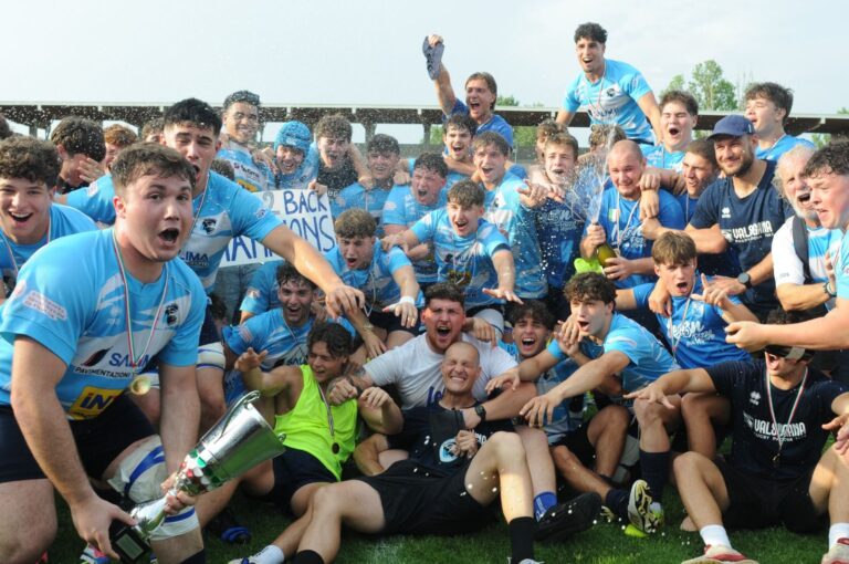 Valsugana Vince la Finale del Campionato U18 Maschile: A Calvisano Experience l’Aquila battuta con il risultato di 35-19 e secondo titolo consecutivo per i padovani
