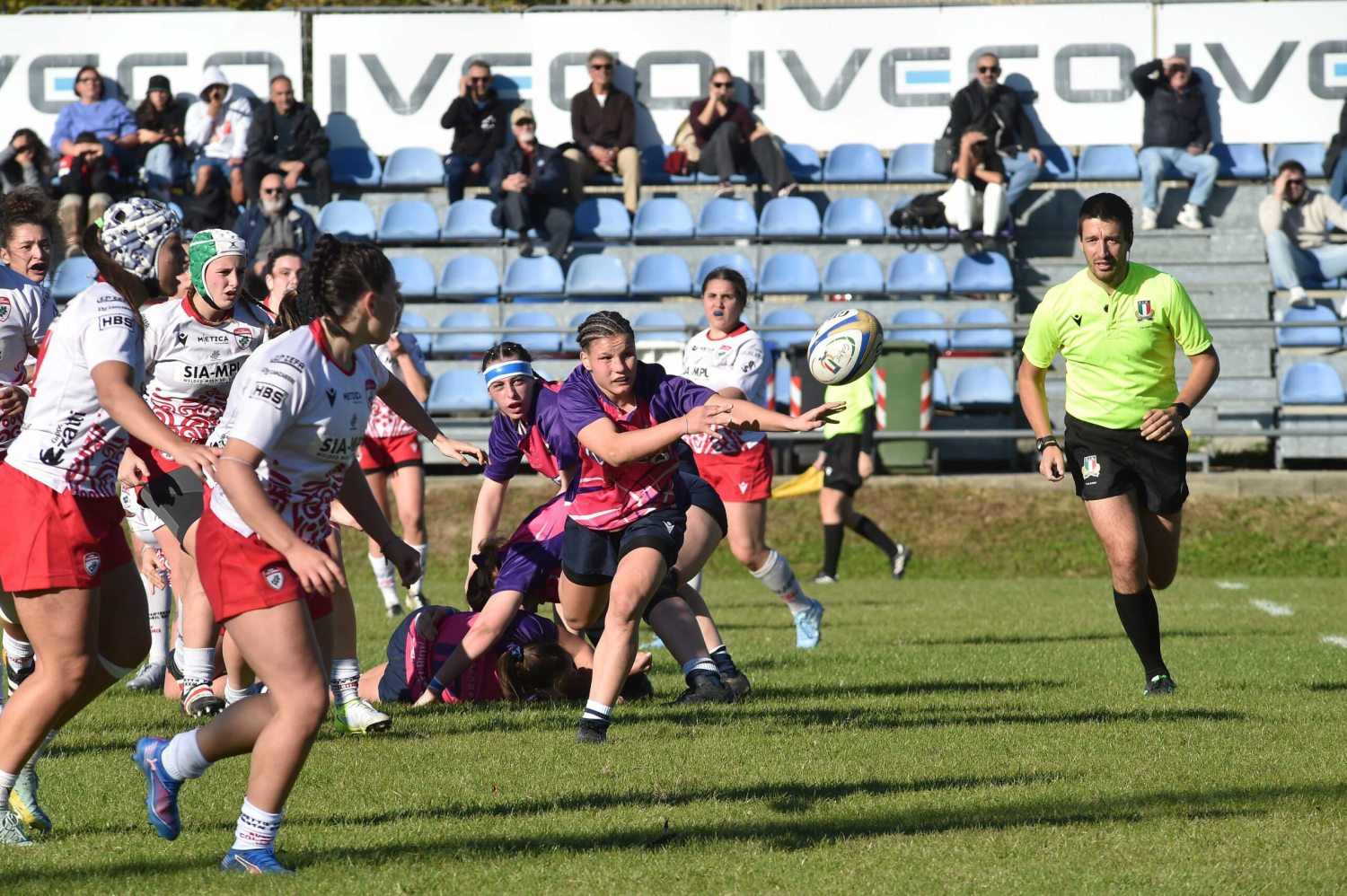 SERIE A ÉLITE FEMMINILE: sconfitta per l’IVECO CUS TORINO RUGBY in casa con il Colorno