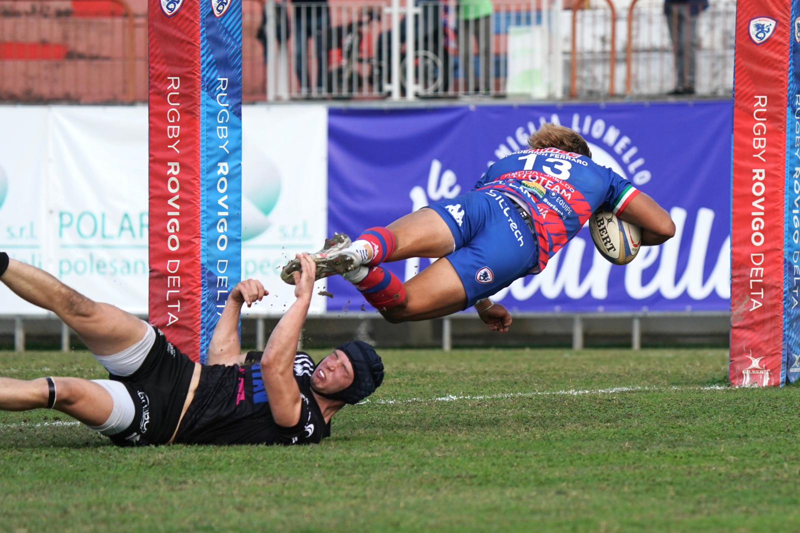 Rovigo domina i Lyons Piacenza: 70-10 il finale