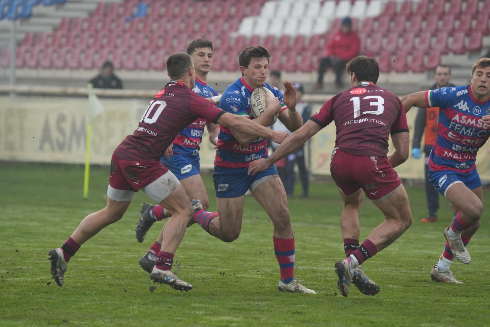 Soladria  Serie A Elite Maschile, Rovigo batte Valorugby e sale al comando