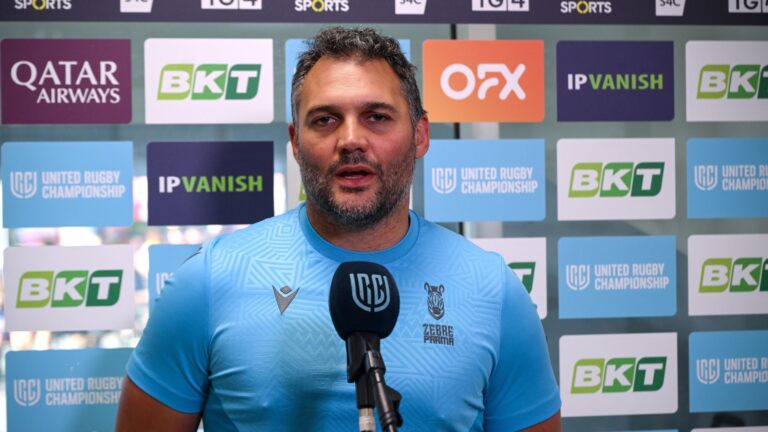 Roberto Santamaria entra nello staff dell’Italrugby. Le congratulazioni da parte delle Zebre