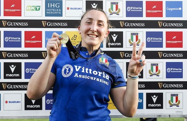 Francesca Sgorbini nel Team of The Championship del Guinness Sei Nazioni Femminile 2026