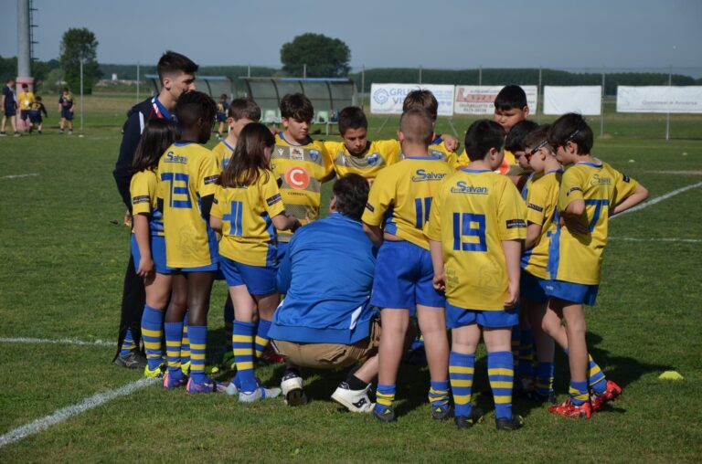 Bella esperienza per il minirugby del Rugby Frassinelle a Viadana