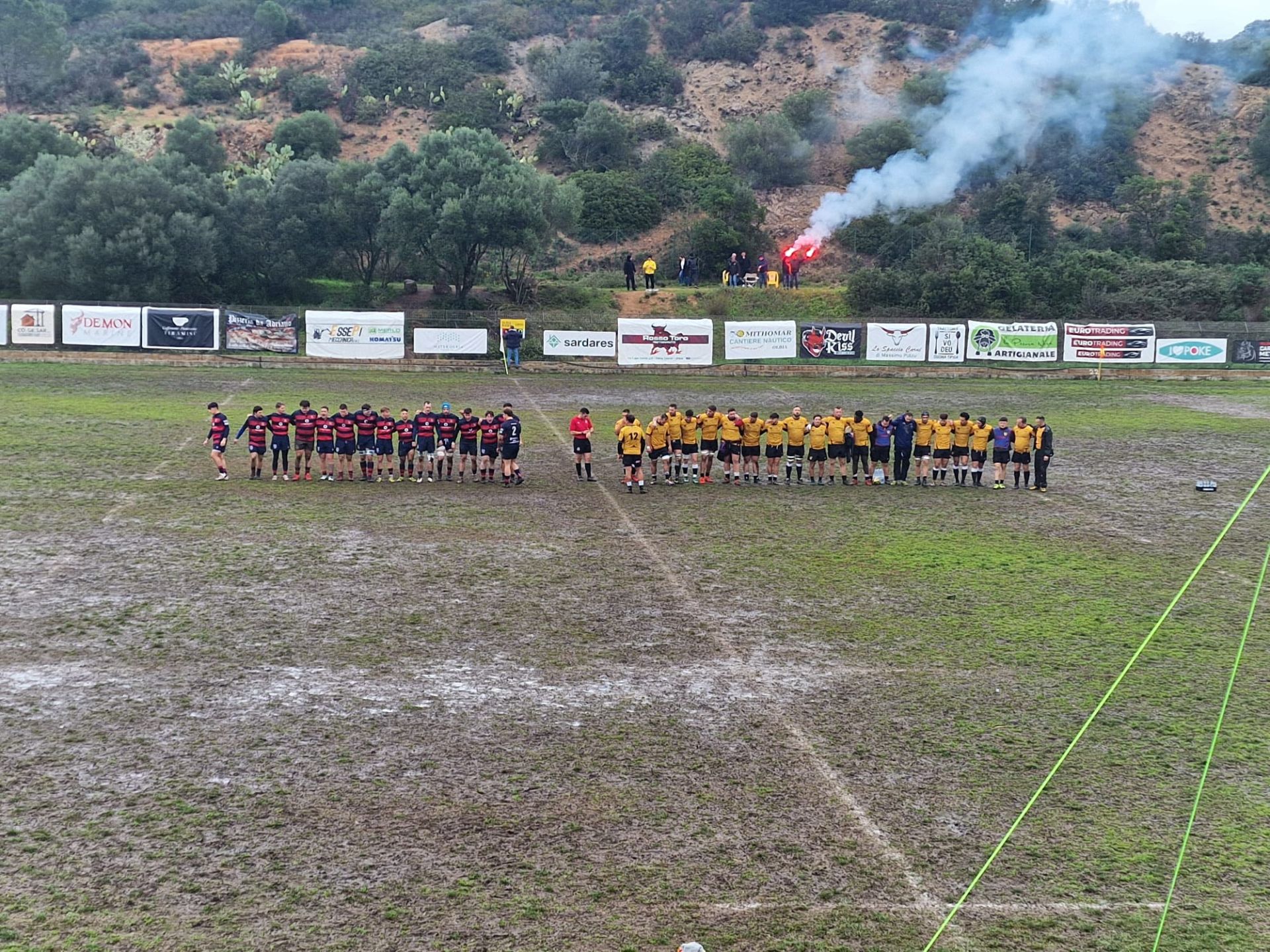 Rugby Gubbio: battuta d’arresto per i lupi a Olbia, i padroni di casa vincono 17-11 ​