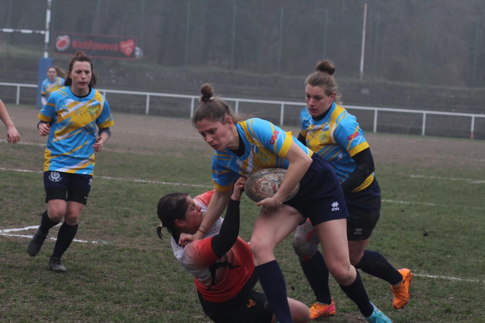 Serie A Femminile: il Forum Iulii RFC travolge le Fenici Ivrea 41-10, poker di Buzzan