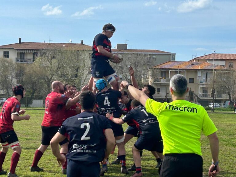 Il Rugby Gubbio piega i Lions Amaranto a Livorno 24-57