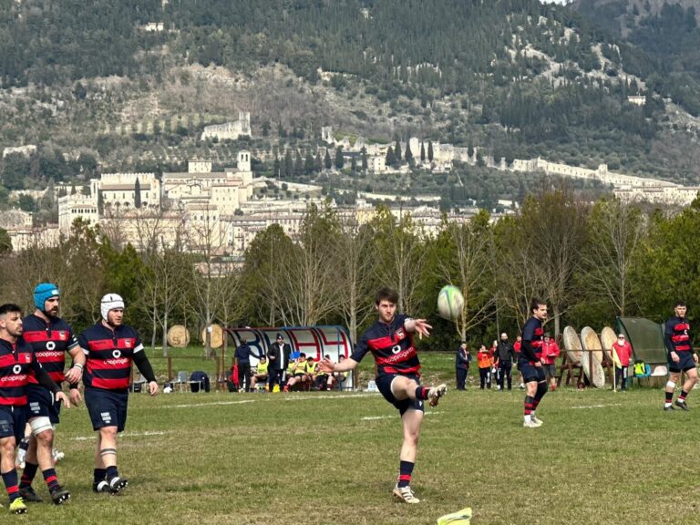 Rugby Gubbio: che partita contro i Lions Alto Lazio! Al Coppiolo finisce 33-35