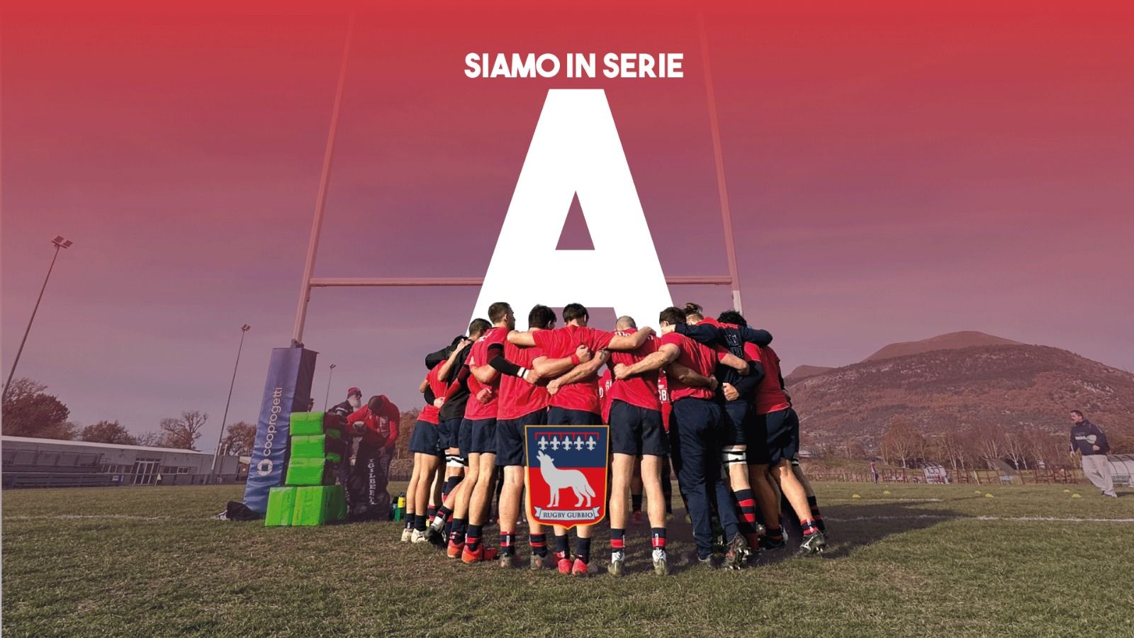 Rugby Gubbio promosso in serie A