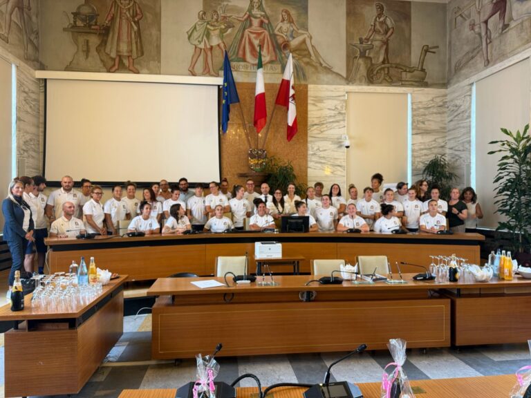 La Nazionale Femminile accolta dall’amministrazione comunale di Merano, sede del raduno di agosto