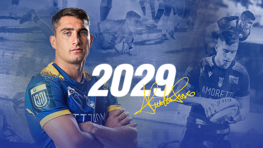 Le Zebre blindano il mediano azzurro Fusco fino al 2029