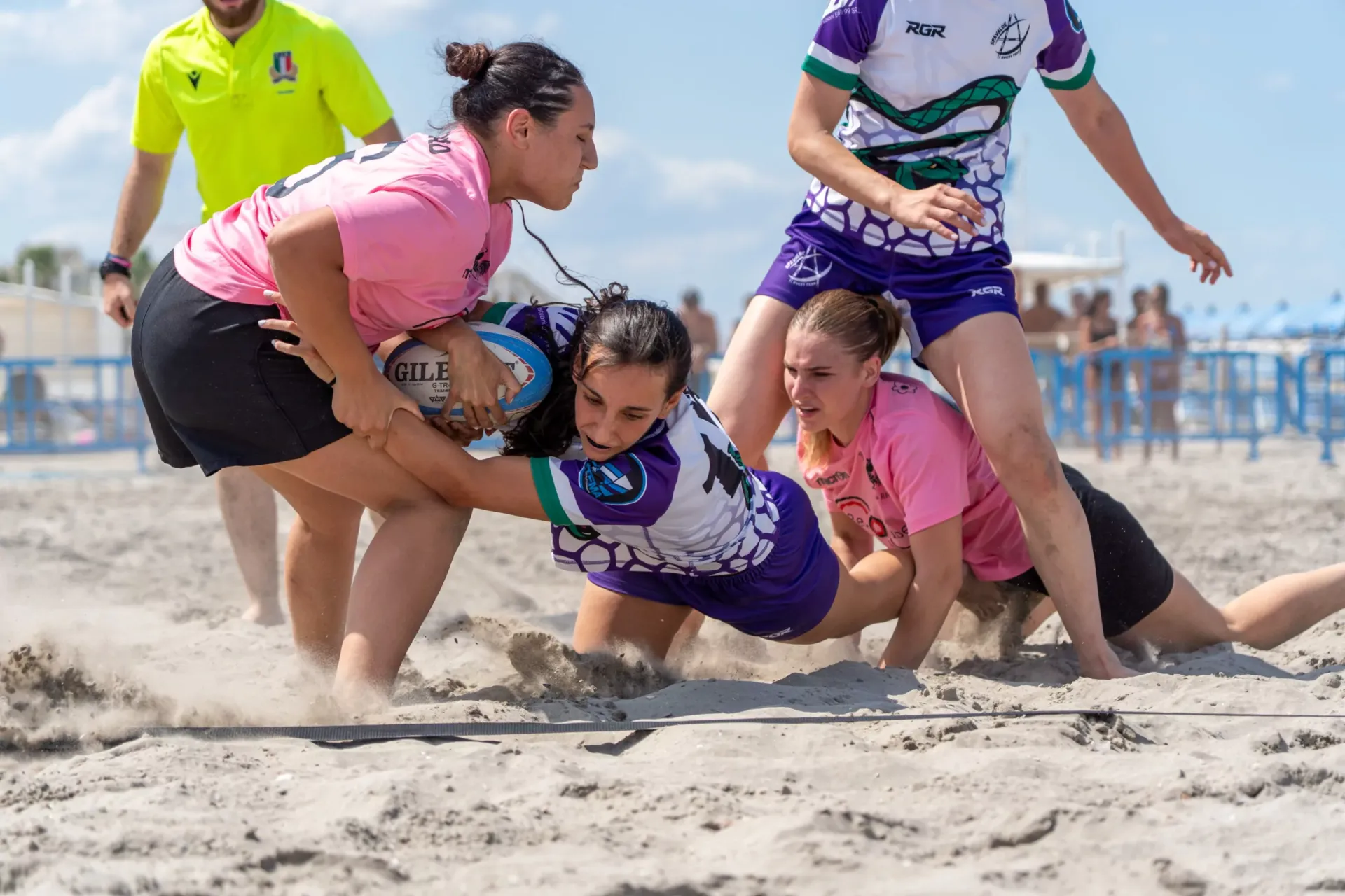 Trofeo Italiano Beach Rugby: ancora tre tappe all’insegna dello spettacolo