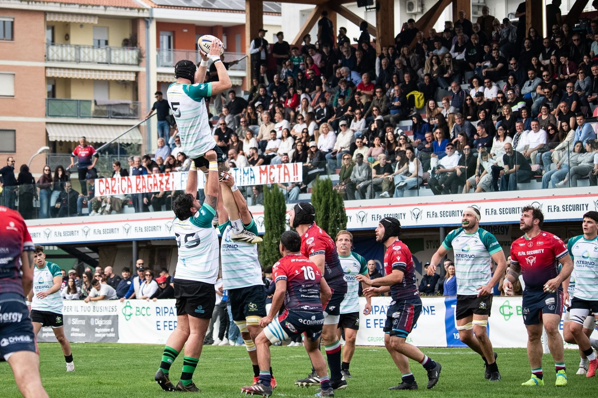 Ultima gara in casa per LA RUGBY L’AQUILA. Domenica 19 al Fattori arriva il Civitavecchia