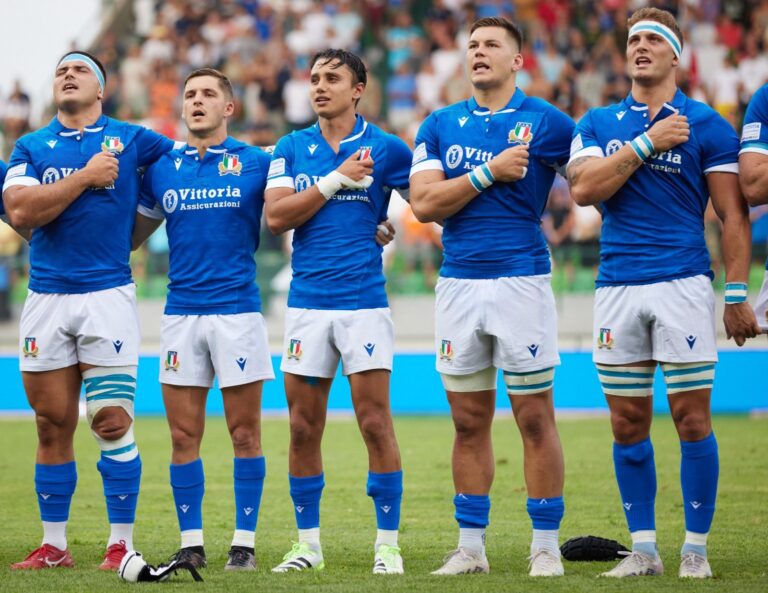 Italrugby, il XV Azzurro per la sfida alla Nuova Zelanda valida per la seconda giornata del Nations Championship