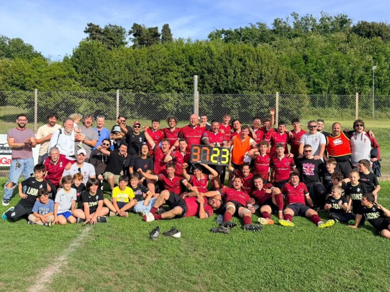 I Lions Amaranto Livorno vincono e ottengono il bonus-attacco contro il Colleferro, nell’ultima giornata del campionato
