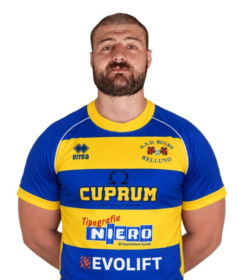 Rugby Belluno: Leonardo Di Fiore entra a far parte della Seniores 2026/2027