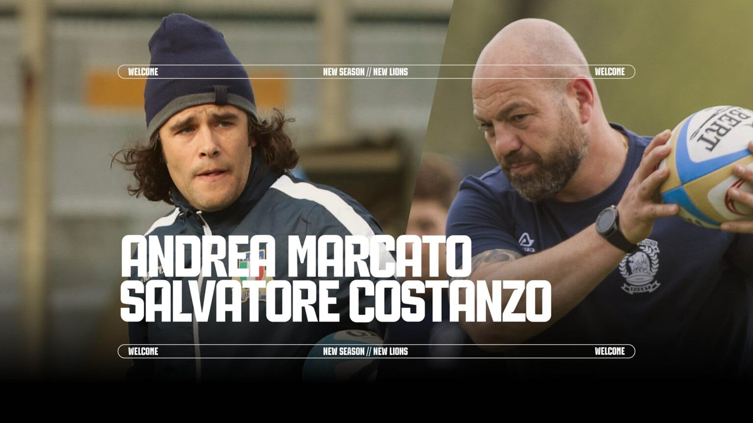 Andrea Marcato e Salvatore Costanzo nello staff del Benetton Rugby