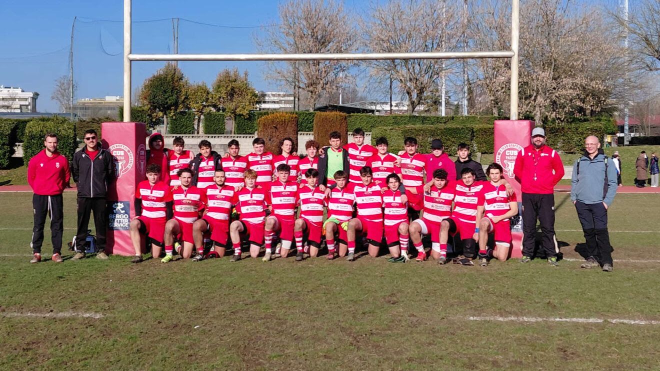 Under18: la Rangers vince anche a Padova, superato il Cus 17-26