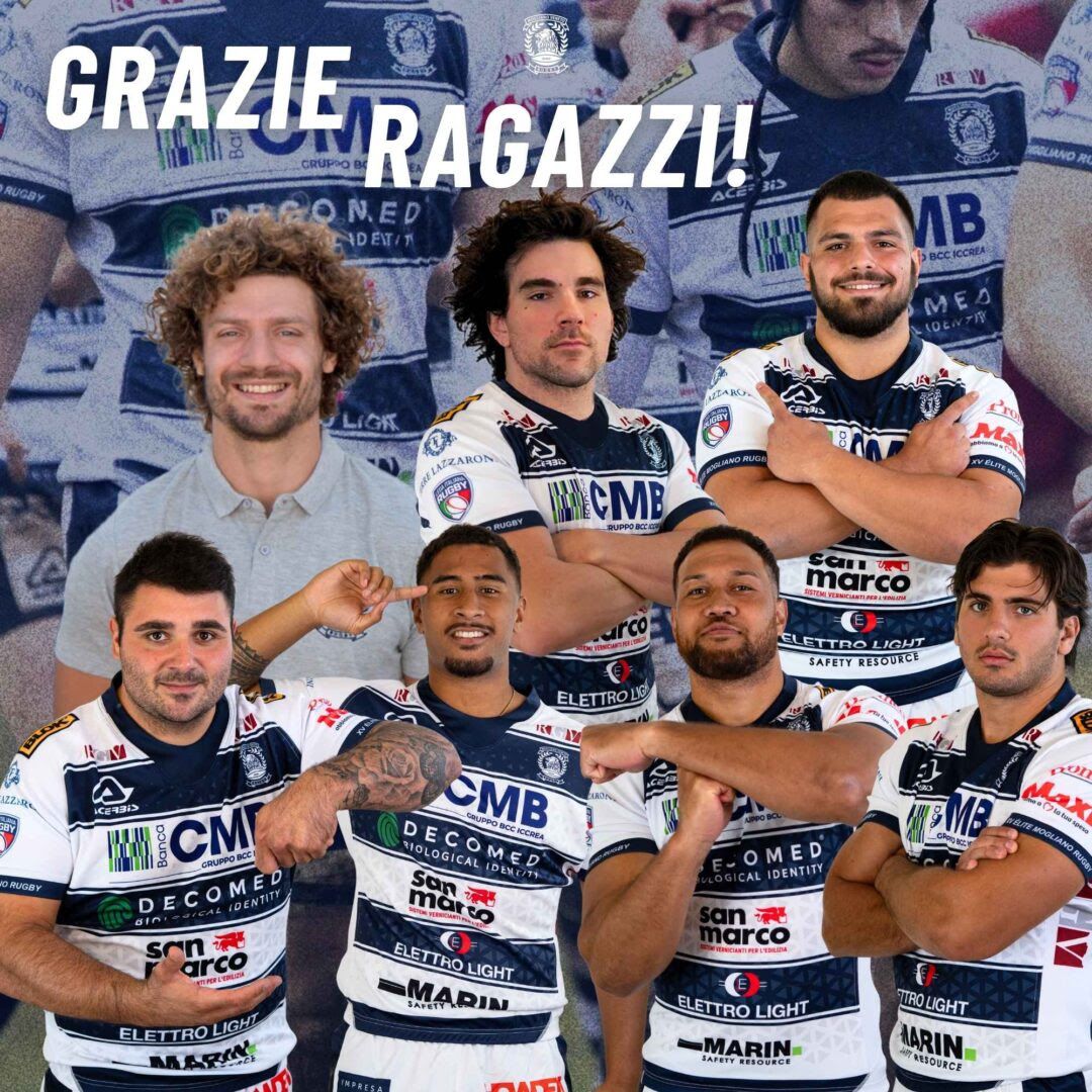 Mogliano saluta sei giocatori