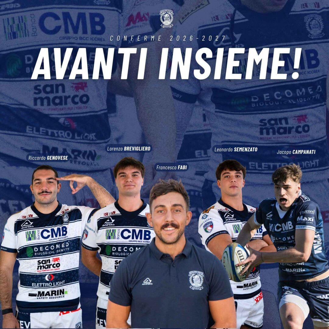 Mogliano: nuove conferme nella rosa della prima squadra