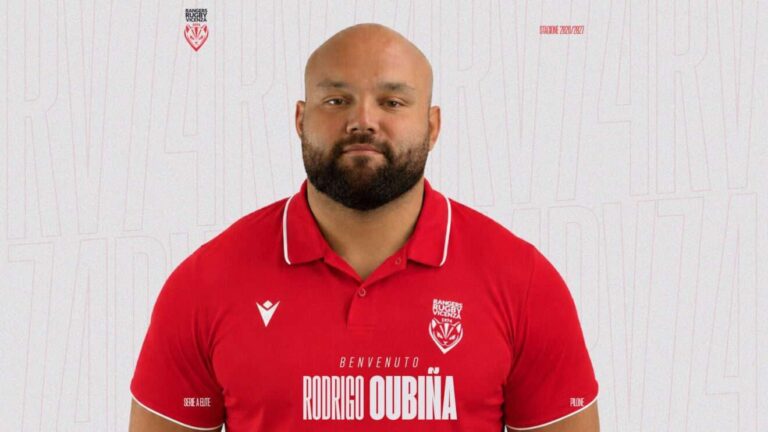 Rodrigo Oubiña rinforza la prima linea della Rangers Rugby Vicenza