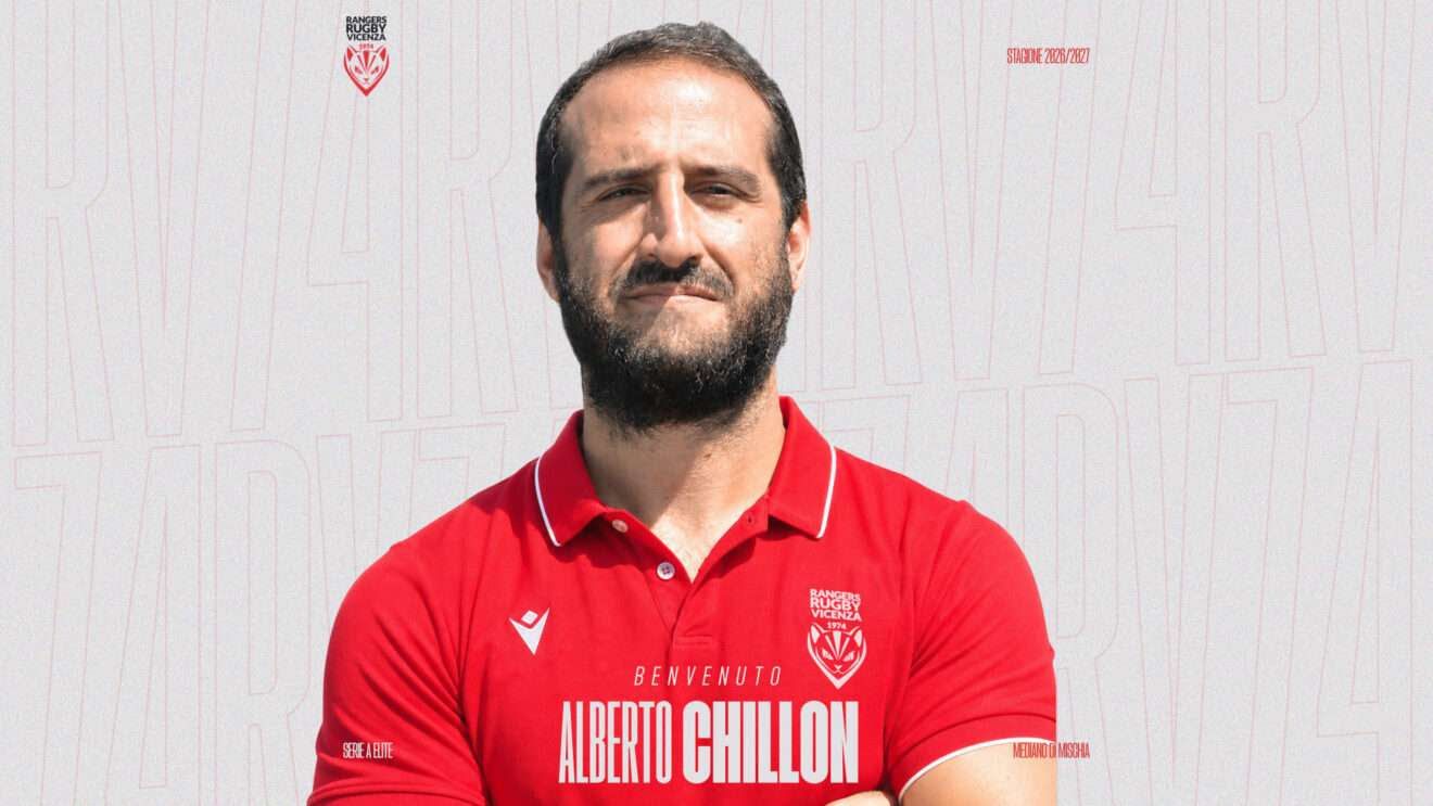 Alberto Chillon è un nuovo giocatore della Rangers Rugby Vicenza