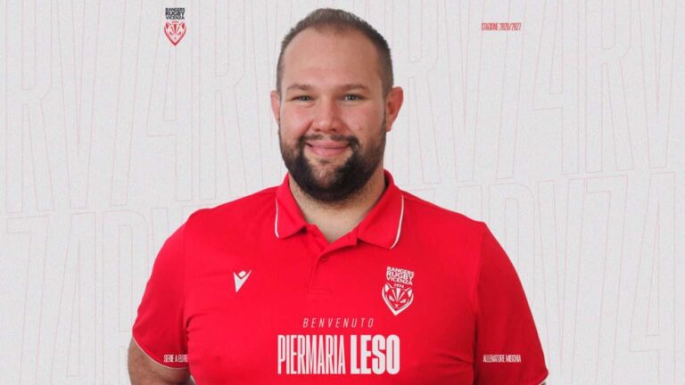 Piermaria Leso è il nuovo allenatore della mischia della Rangers Rugby Vicenza