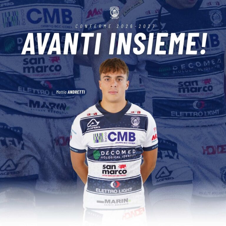 Mogliano: rinnovo per Mattia Andretti, Borean e Bonan ai saluti